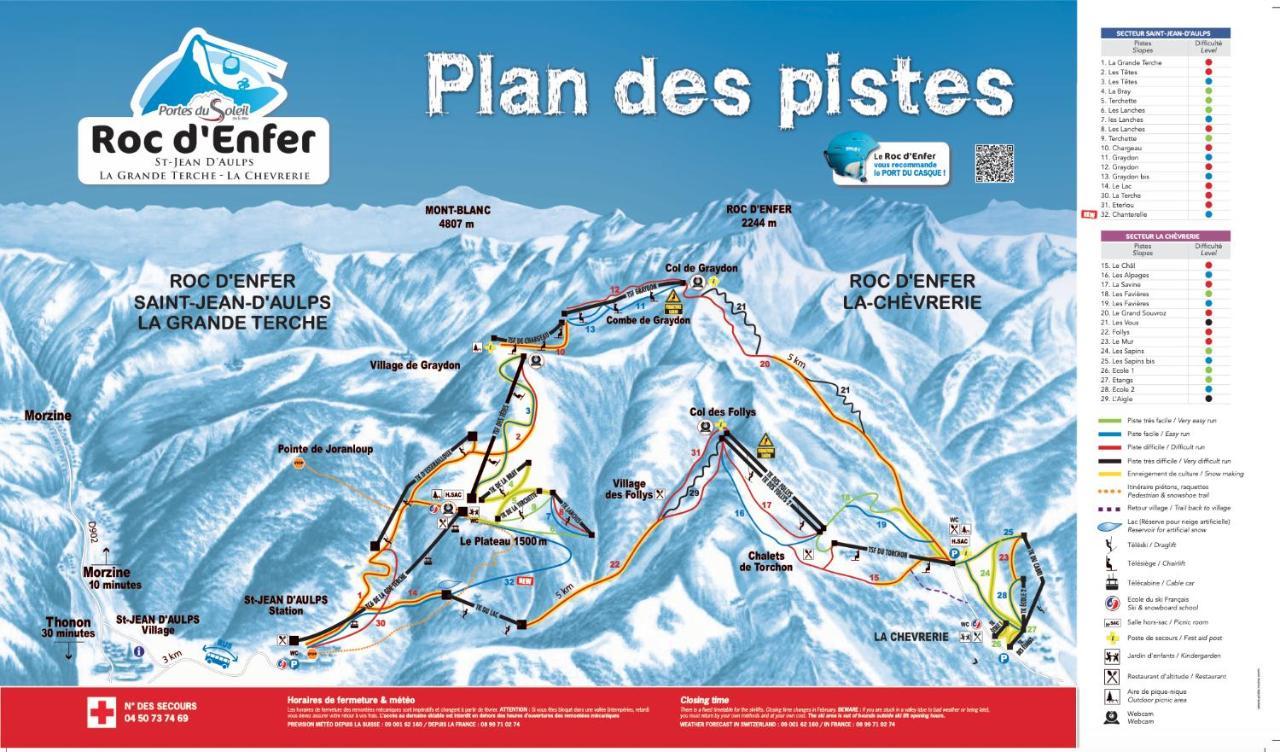 Joli Studio 4 Pers 30M Des Pistes Balcon Plein Sud Au Pieds Des Pistes B27- Draps Non Compris Saint-Jean-dʼAulps المظهر الخارجي الصورة