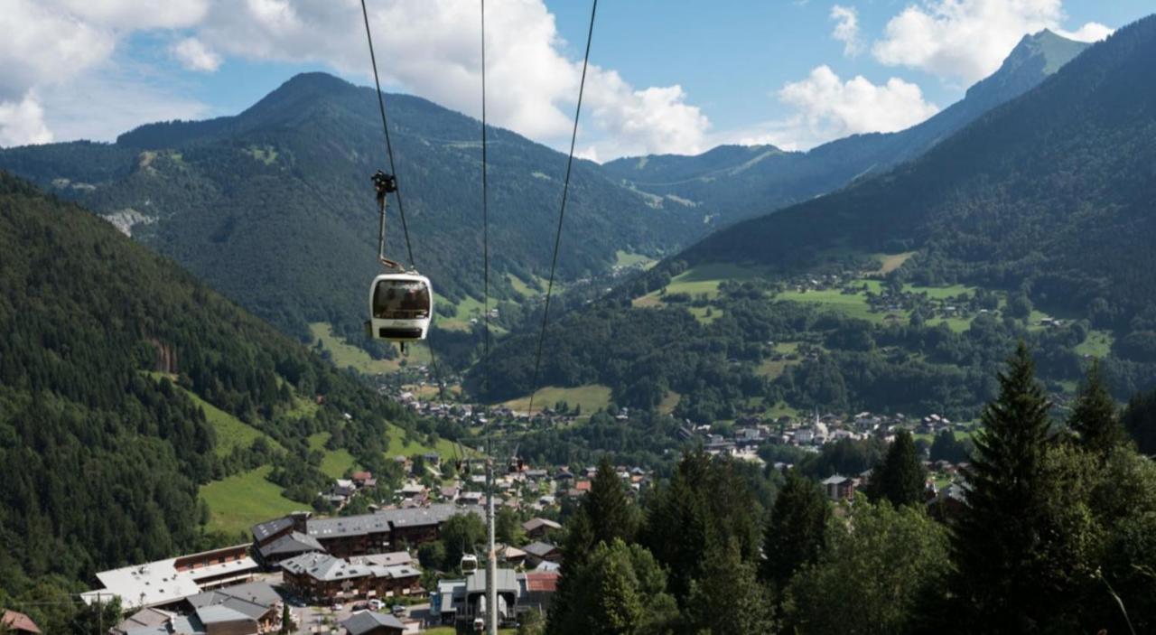 Joli Studio 4 Pers 30M Des Pistes Balcon Plein Sud Au Pieds Des Pistes B27- Draps Non Compris Saint-Jean-dʼAulps المظهر الخارجي الصورة