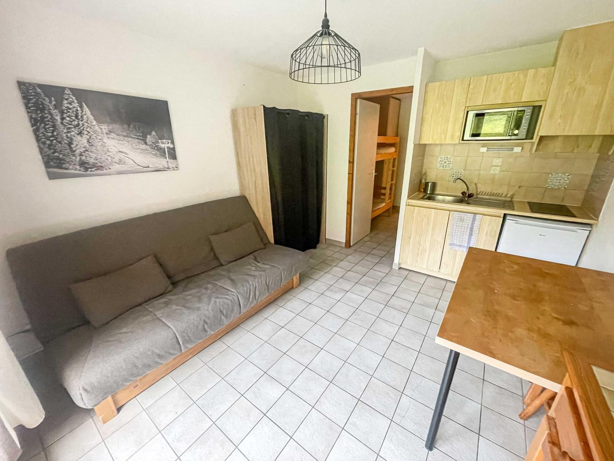 Joli Studio 4 Pers 30M Des Pistes Balcon Plein Sud Au Pieds Des Pistes B27- Draps Non Compris Saint-Jean-dʼAulps المظهر الخارجي الصورة